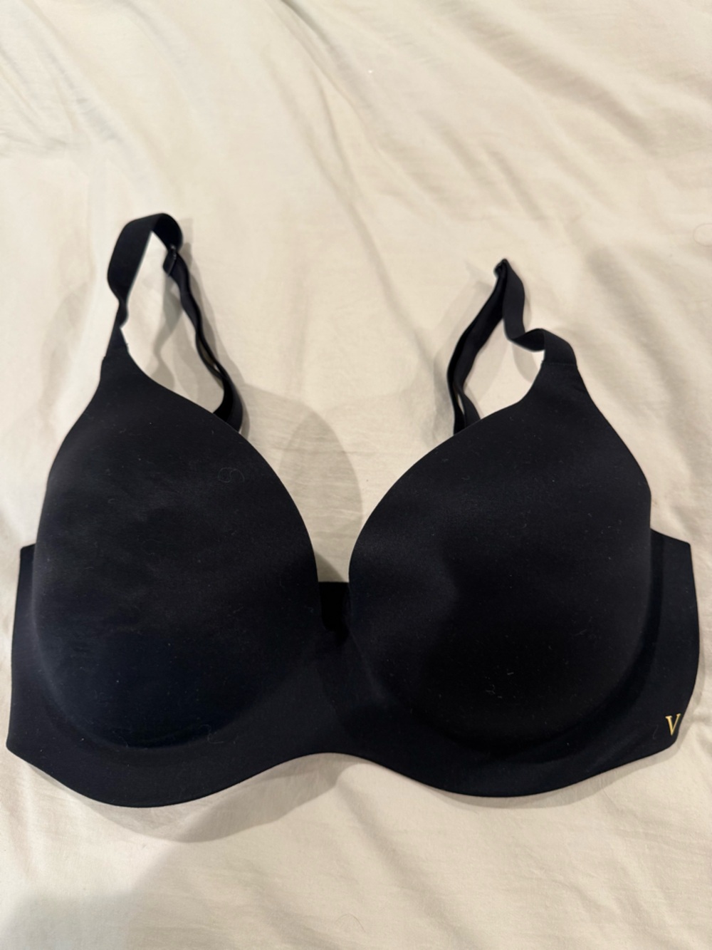 Victoria's Secret Black T-Shirt Bra with Light Padding